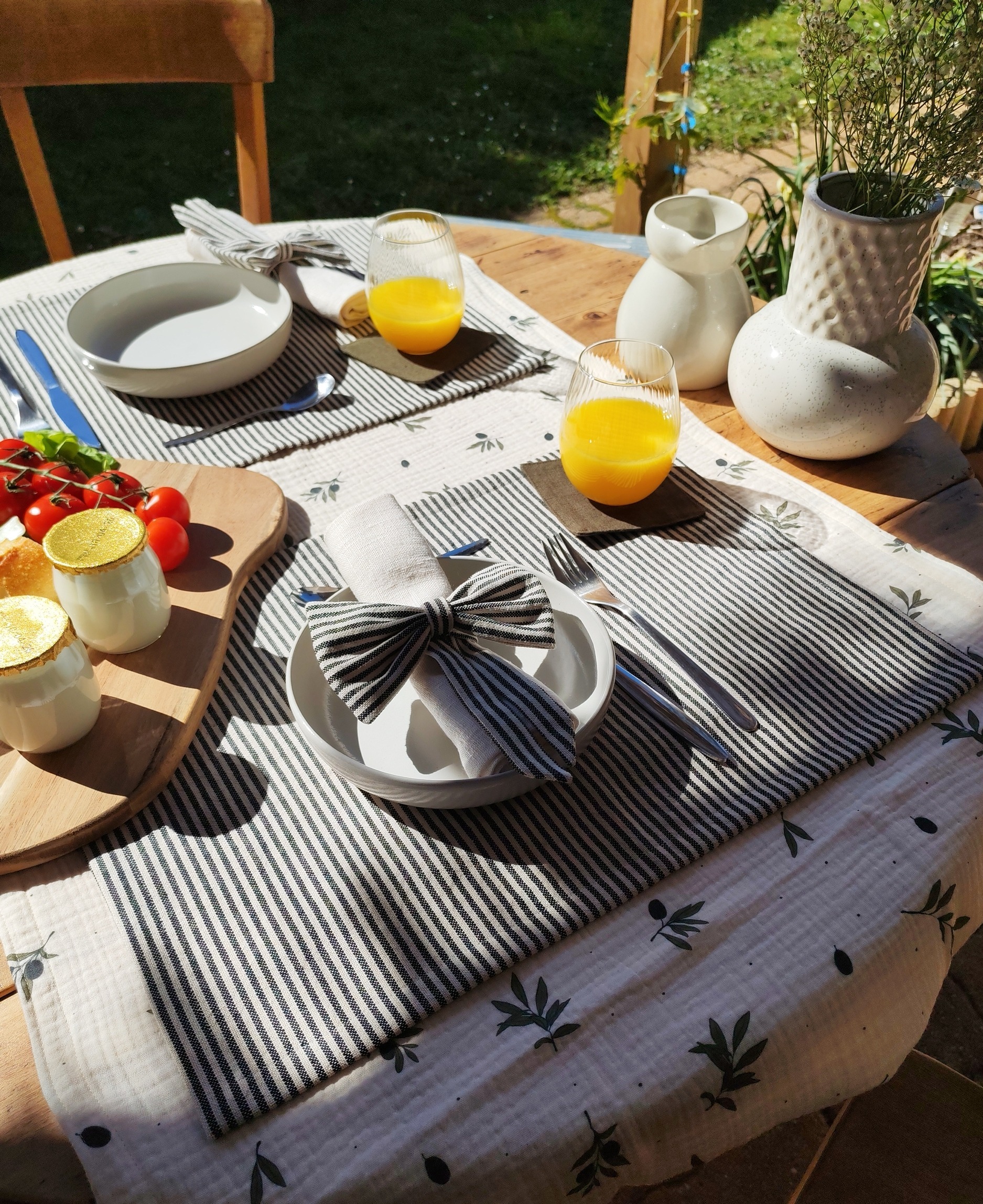 Décoration de table authentique