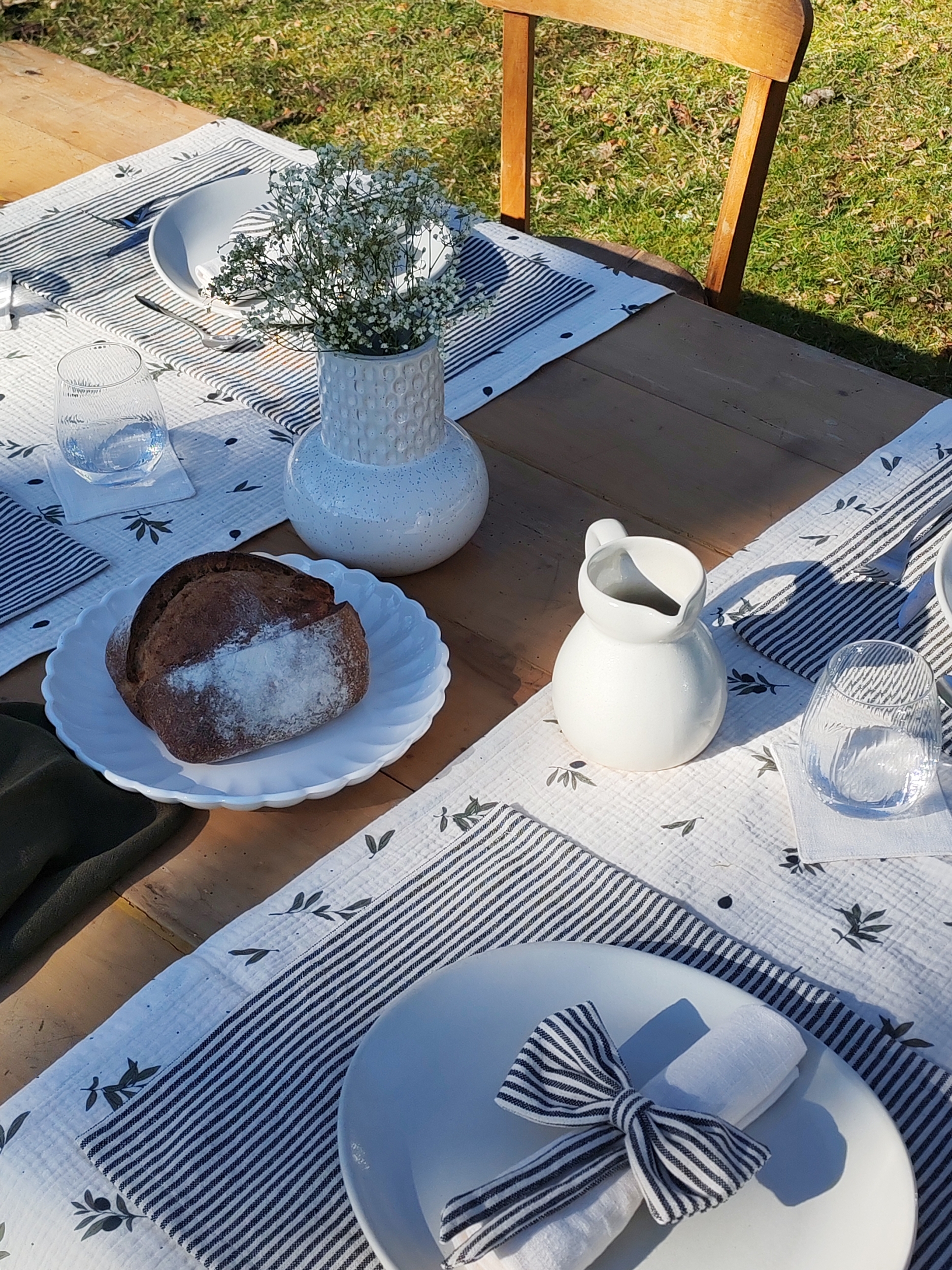 Décoration de table authentique et champêtre