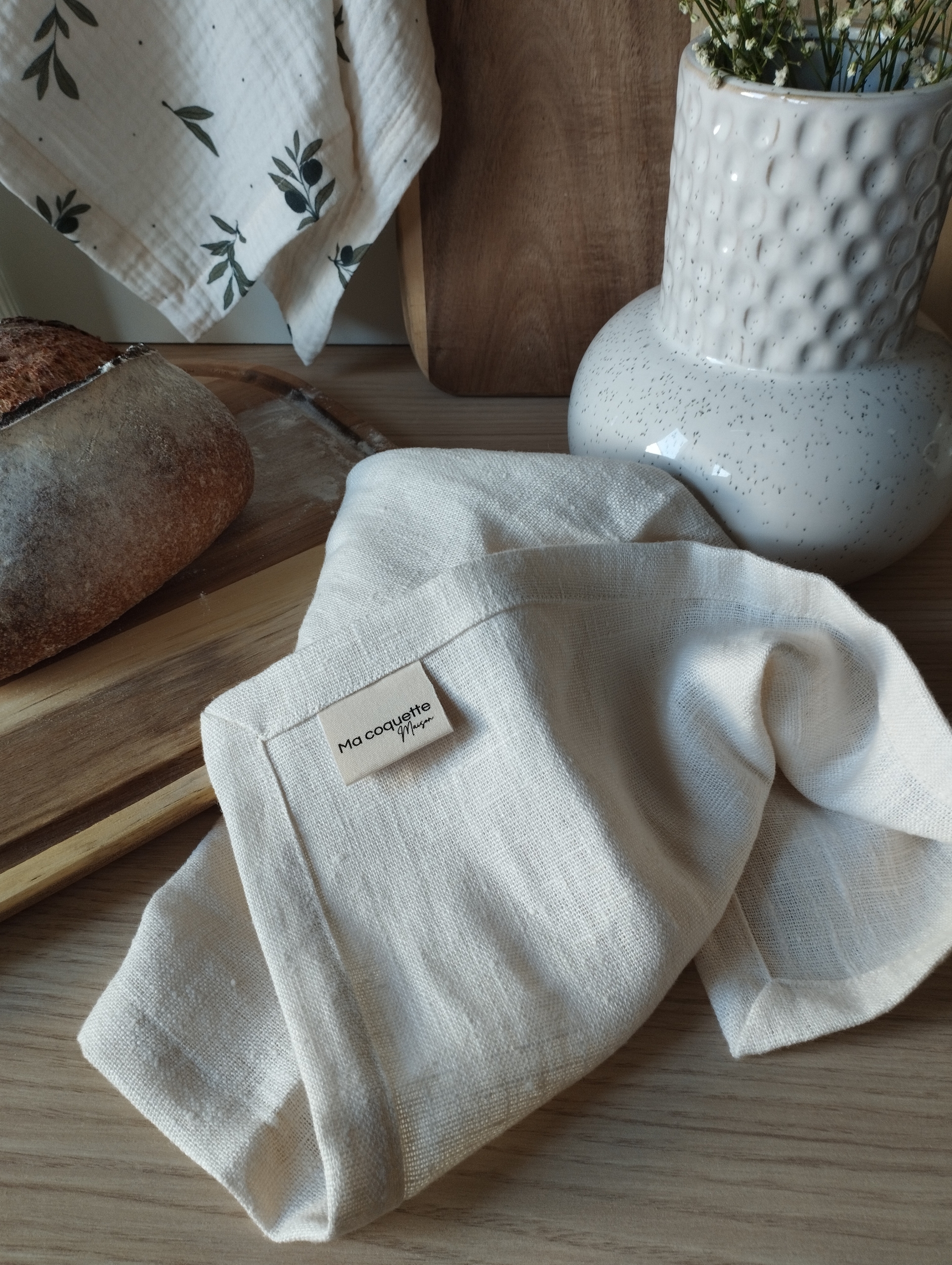 Serviette de table 100% Lin