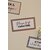 Magnet à frigo avec cadre beige et message : Maison de caractère