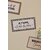 Magnet à frigo avec cadre léopard et message : Je t'aime à la folie des folies