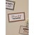 Magnet à frigo avec cadre beige et message : Maison de Vacances