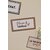 Magnet à frigo avec cadre beige et message : Maison de Famille
