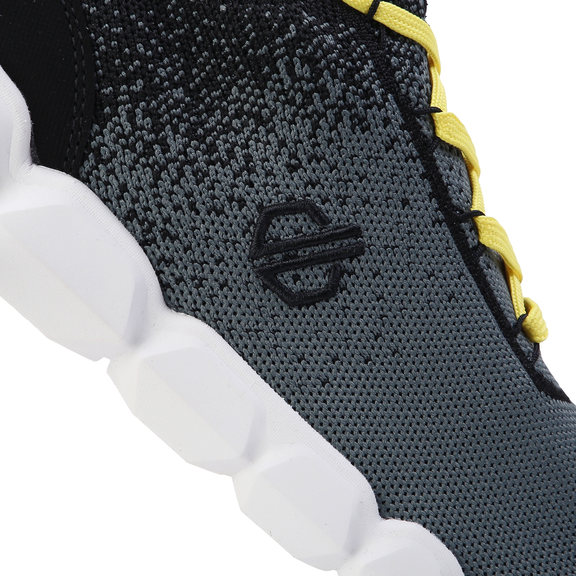 Chaussures running homme DARE2B HEX-AT BREATHABLE Gris Noir Blanc Jaune 5