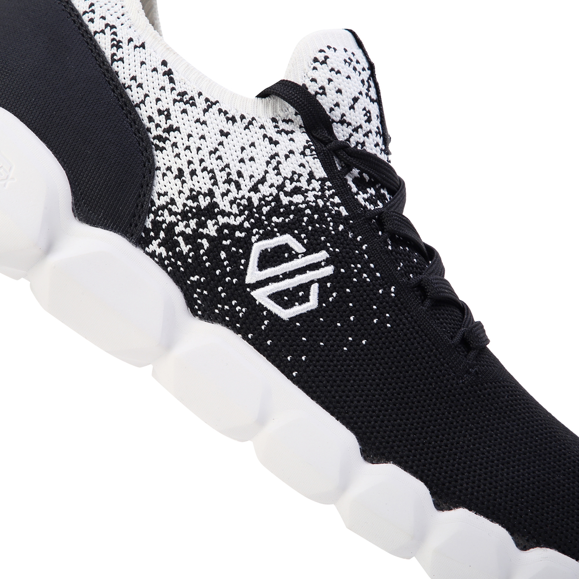 Chaussures running homme DARE2B HEX-AT BREATHABLE Noir Blanc 5