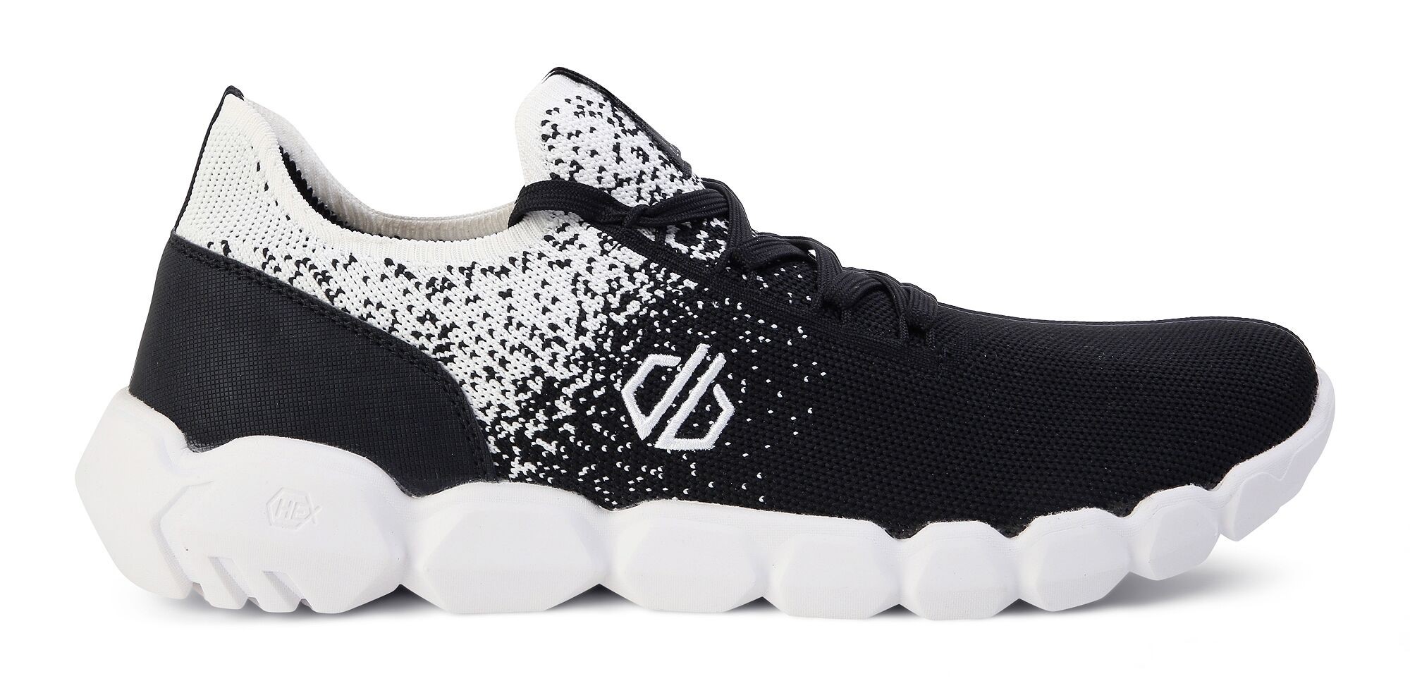 Chaussures running homme DARE2B HEX-AT BREATHABLE Noir Blanc