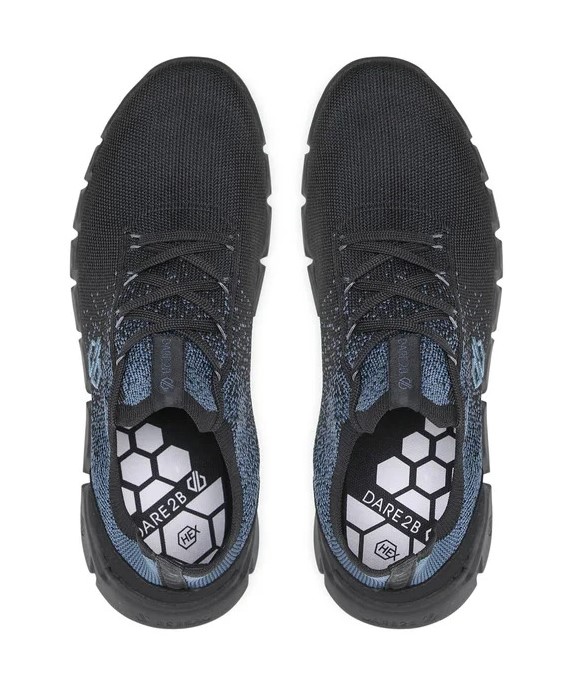 Chaussures running homme DARE2B HEX-AT BREATHABLE Noir Gris orion 6