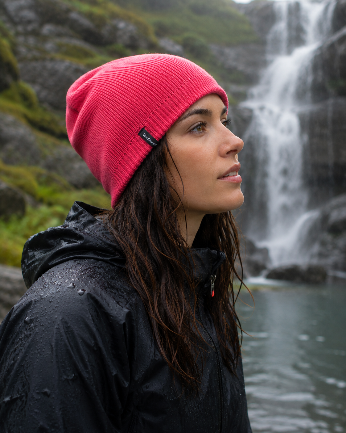 Bonnet imperméable Unisexe DEXSHELL Solo Rose 4