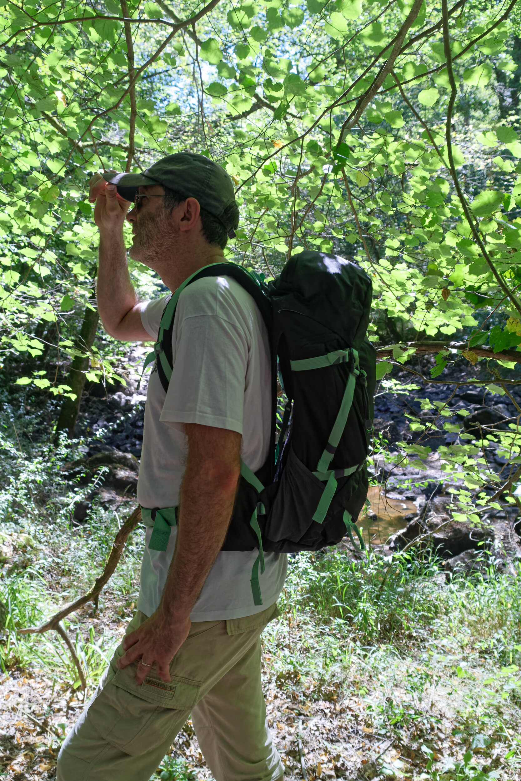 Sac à dos randonnée 45 litres unisexe Freetime Taroko 45 Noir Vert (1)