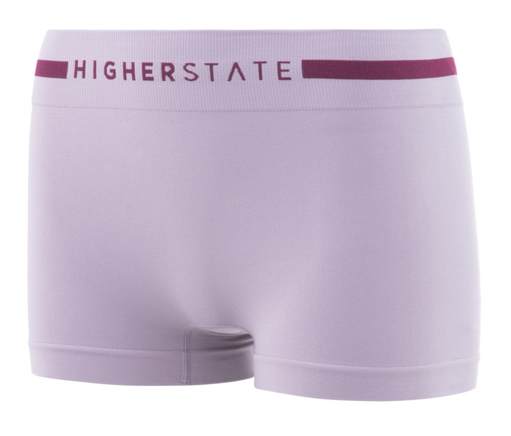 Sous-vêtement mini-short de sport sans couture lot de 3 pièces femme Higher State Violet lila 2