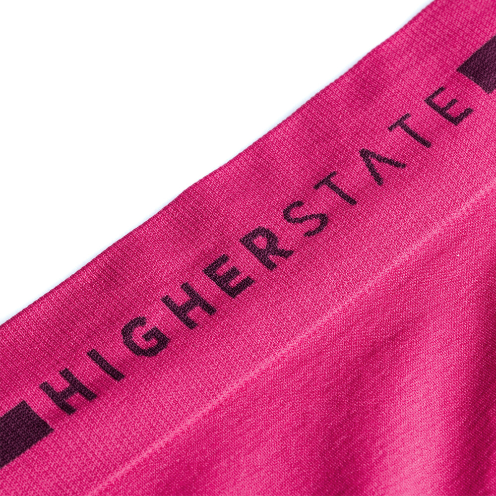 Sous-vêtement mini-short de sport sans couture lot de 3 pièces femme Higher State Rose 5
