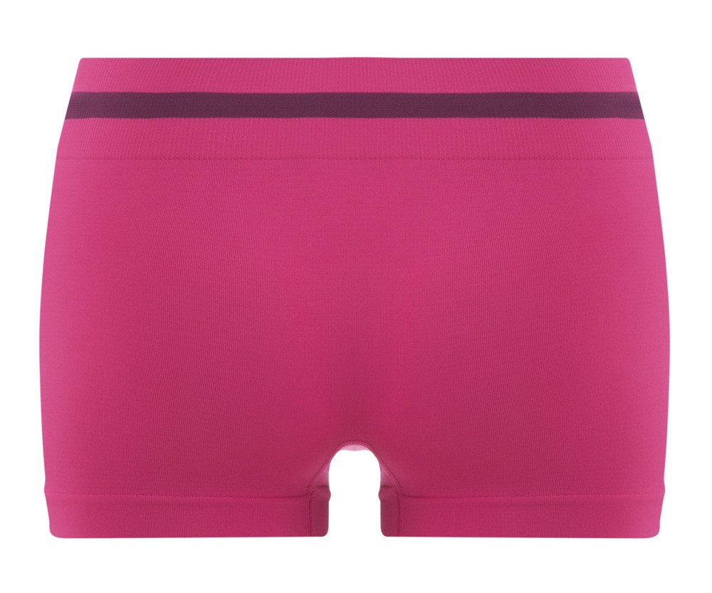 Sous-vêtement mini-short de sport sans couture lot de 3 pièces femme Higher State Rose 4