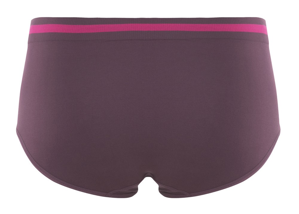Sous-vêtement culotte de sport sans couture lot de 3 pièces femme Higher State Violet Rose (4)