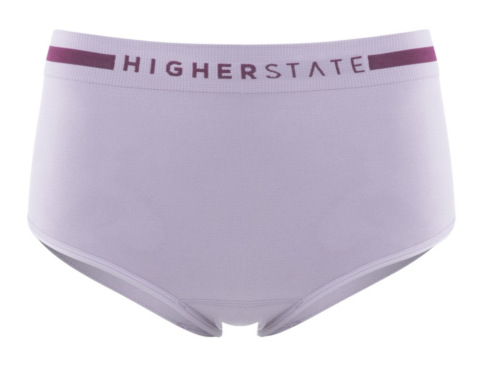 Sous-vêtement culotte de sport sans couture lot de 3 pièces femme Higher State Lila Violet (3)