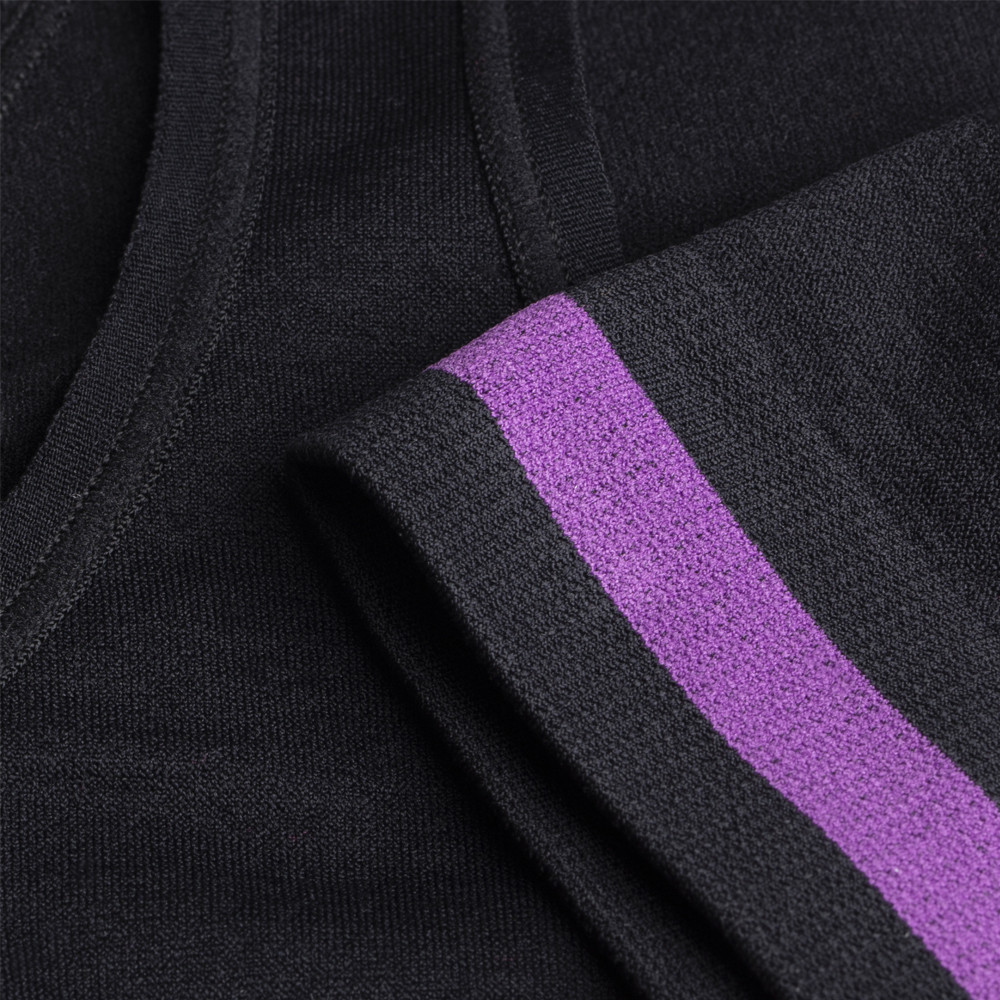 Sous-vêtement string de sport sans couture lot de 3 pièces femme Higher State oir Violet (6)