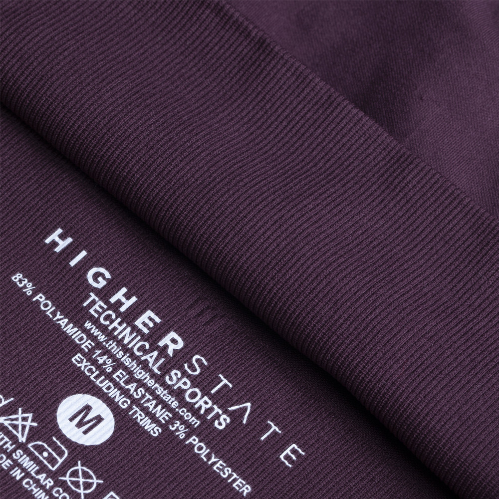 Brassière de sport à faible maintien, allégée en coutures et à bretelles réglables Violet mûre (5)