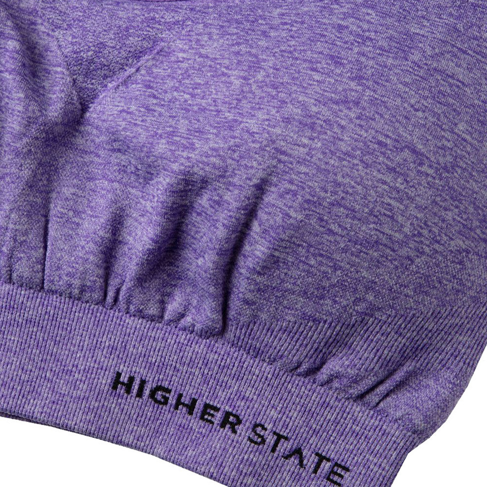 Brassière de sport faible en coutures avec soutien - lot de 3 pièces femme Higher State Rouge Violet Bleu (8)