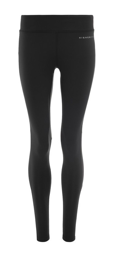 Collant de running femme respirant à empiècements Higher State Noir Gris (2)