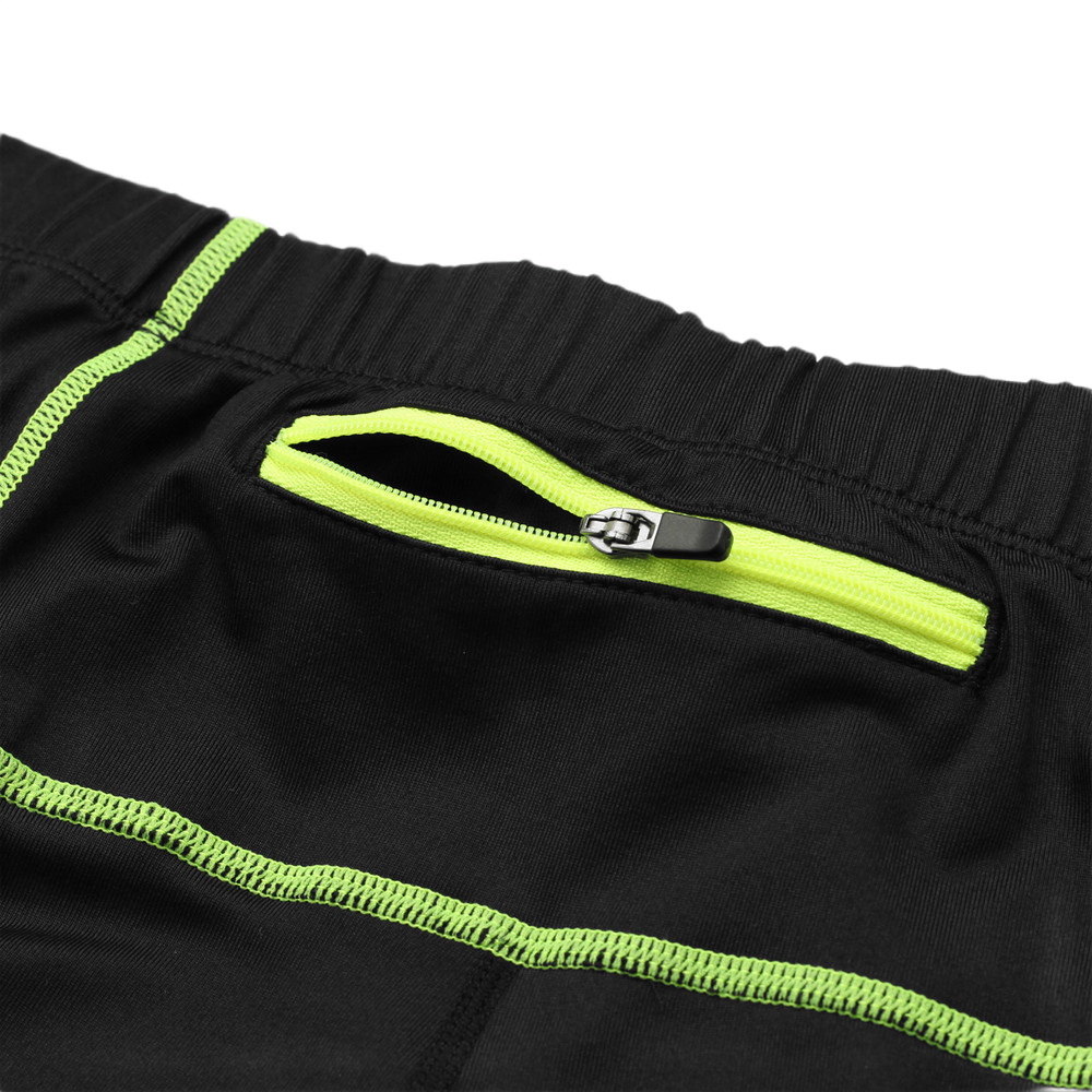 Collant de running femme 1-4 zip léger et respirant Higher State Noir Jaune (1)