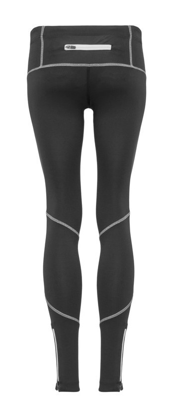 Collant de running femme 1-4 zip léger et respirant Higher State Noir Gris (3)