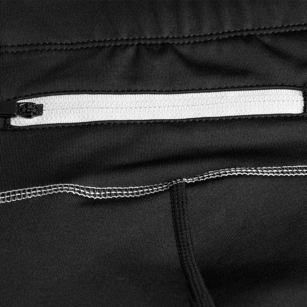 Collant de running femme 1-4 zip léger et respirant Higher State Noir Gris (4)