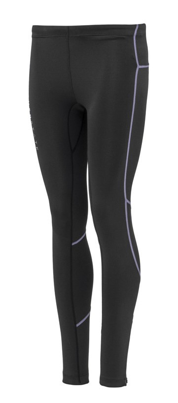 Collant de running femme 1-4 zip léger et respirant Higher State Noir Violet (1)