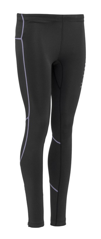 Collant de running femme 1-4 zip léger et respirant Higher State Noir Violet (12)
