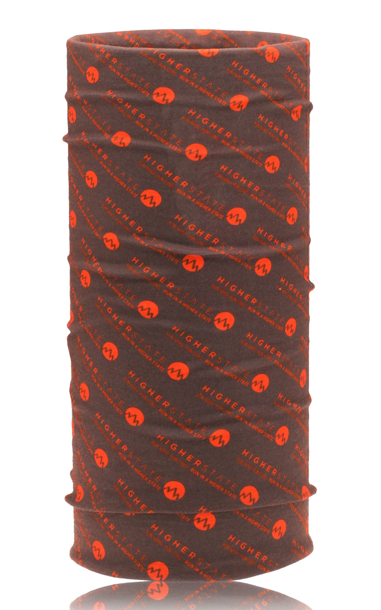 Tour de cou multifonctions unisexe Higher State Marron Orange 1