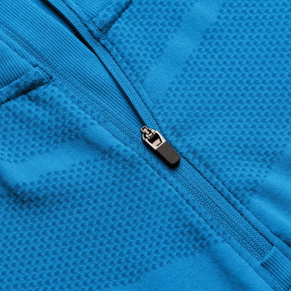 Tee-shirt de sport à manches longues 1-4 zip respirant homme Higher State Bleu (5)