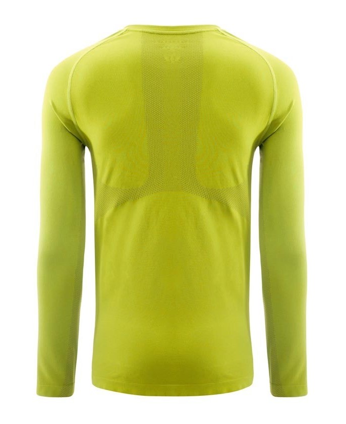 Tee-shirt de sport à manches longues léger et respirant homme Higher State Lime (5)
