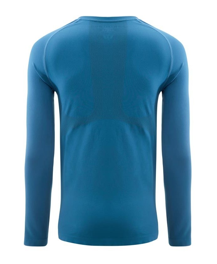 Tee-shirt de sport à manches longues léger et respirant homme Higher State Bleu vif (4)