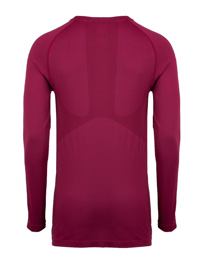 Tee-shirt de sport à manches longues léger et respirant homme Higher State Violet vin (2)
