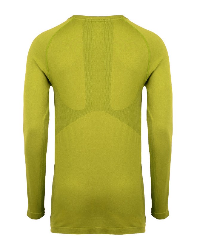 Tee-shirt de sport à manches longues léger et respirant homme Higher State Vert (2)