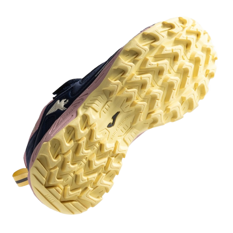 Chaussures marche junior Joma QUITO Bleu marine Rose pâle Jaune pâle 4