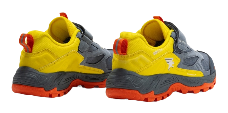 Chaussures marche junior Joma QUITO Gris Jaune Rouge terre 3