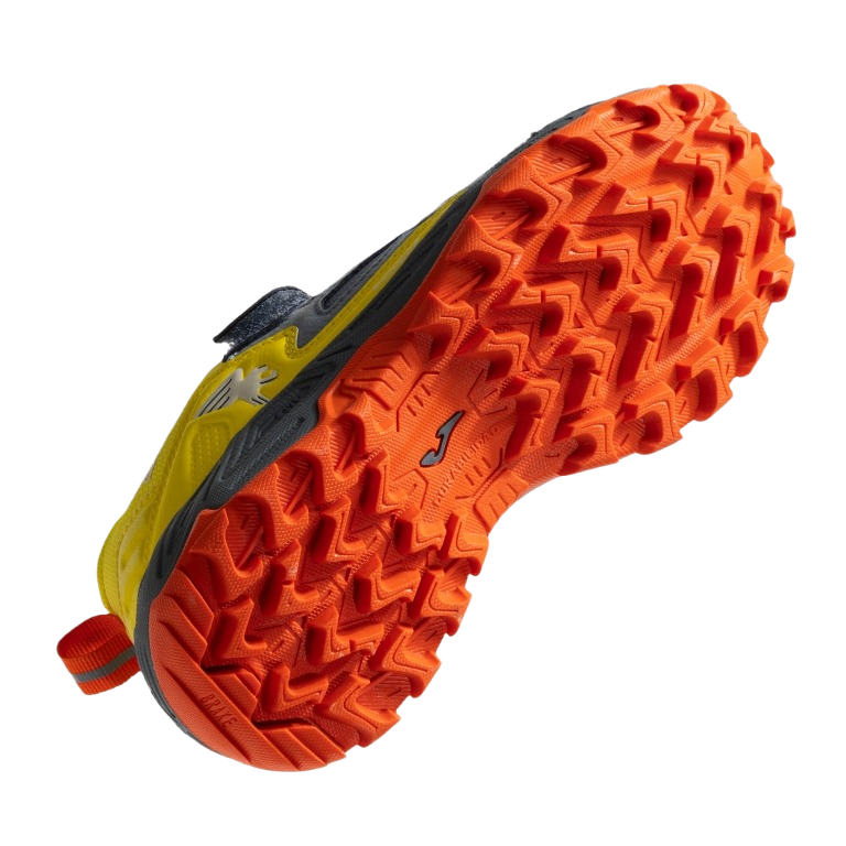 Chaussures marche junior Joma QUITO Gris Jaune Rouge terre 5