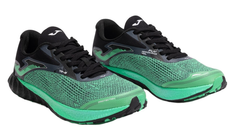 Chaussures trail unisexe Joma TR-9 RACING Vert deau Noir Gris 2
