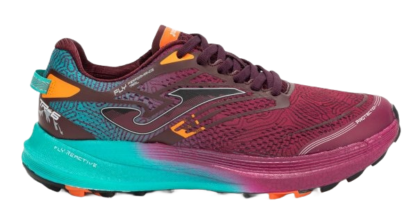 Chaussures trail unisexe Joma TR-6 CARBON Grenat Turquoise Orange corail
