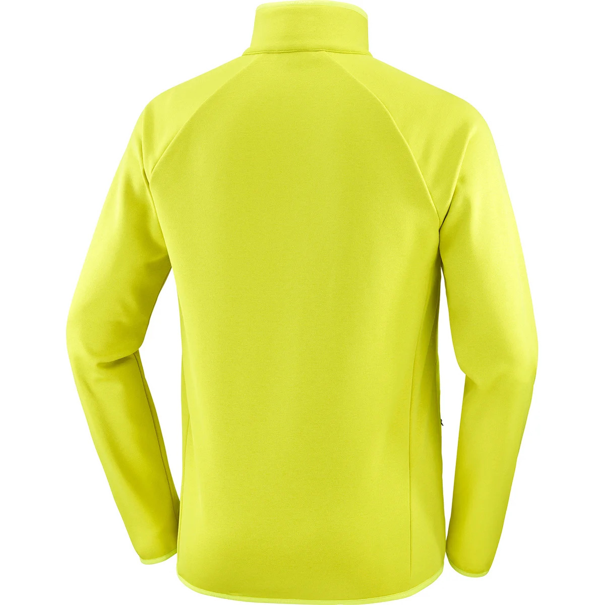 Veste de sport déperlante, polaire et respirante zippée homme Salomon SNTIAL MIDWARM FZ M  Citronnelle Soufre 2