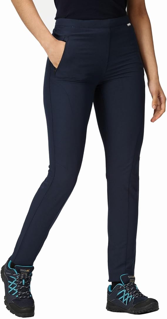 Pantalon de randonnée extensible femme Regatta Pentre Strtch Trs Bleu marine 5