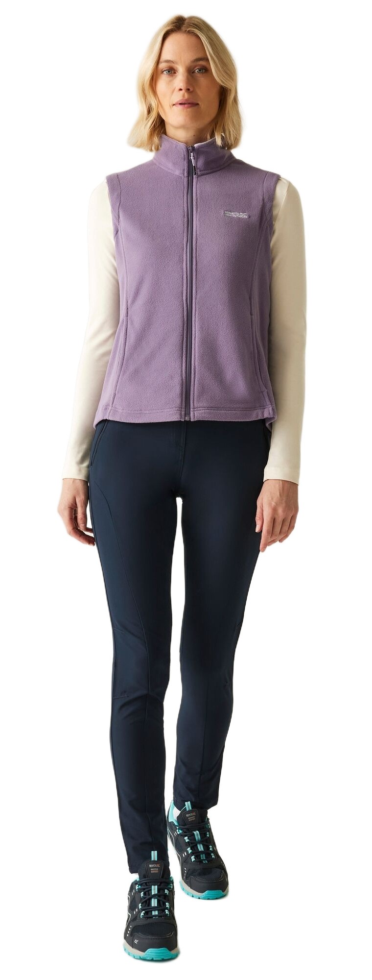 Pantalon de randonnée extensible femme Regatta Pentre Strtch Trs Bleu marine 3