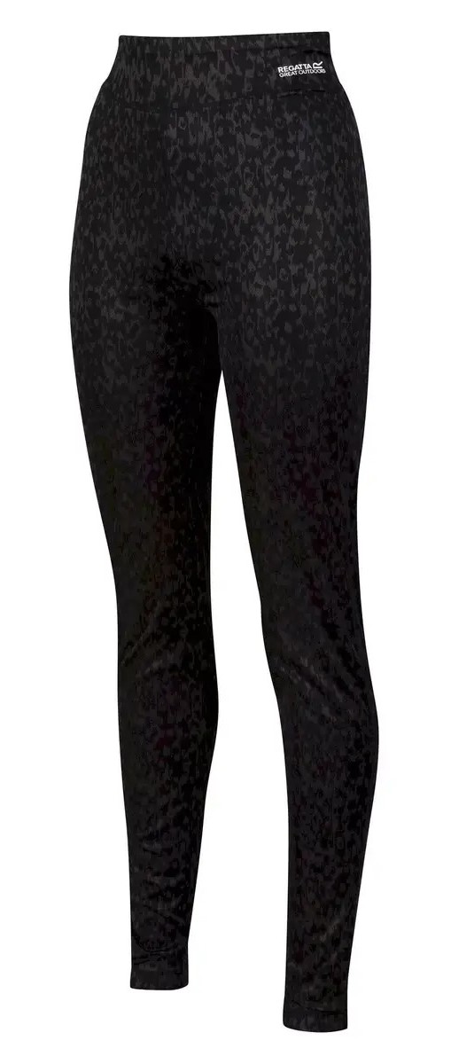 Collant première couche thermique femme Regatta Wmn Bampton Pant Imprimé noir 4