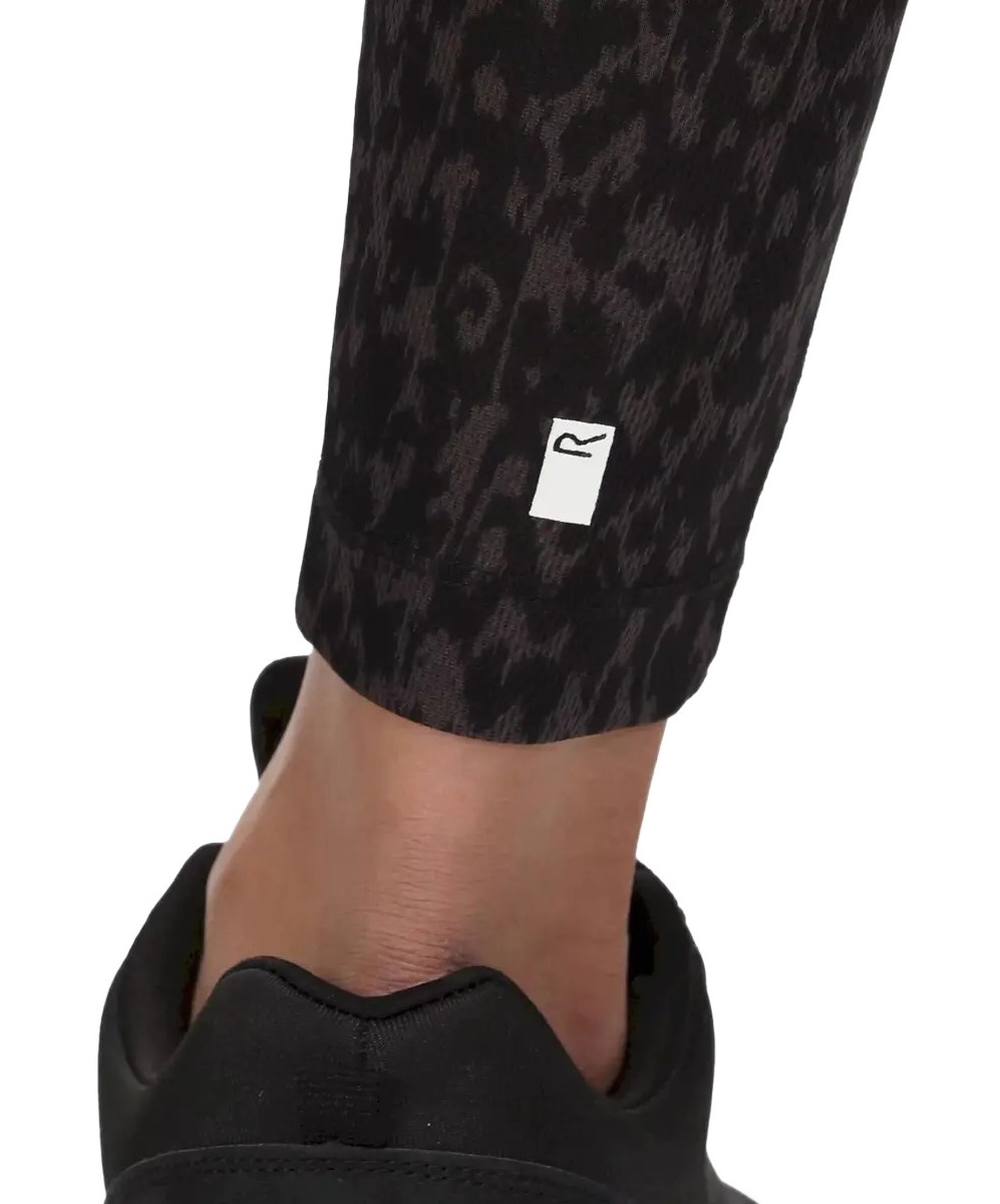 Collant première couche thermique femme Regatta Wmn Bampton Pant Imprimé noir 7