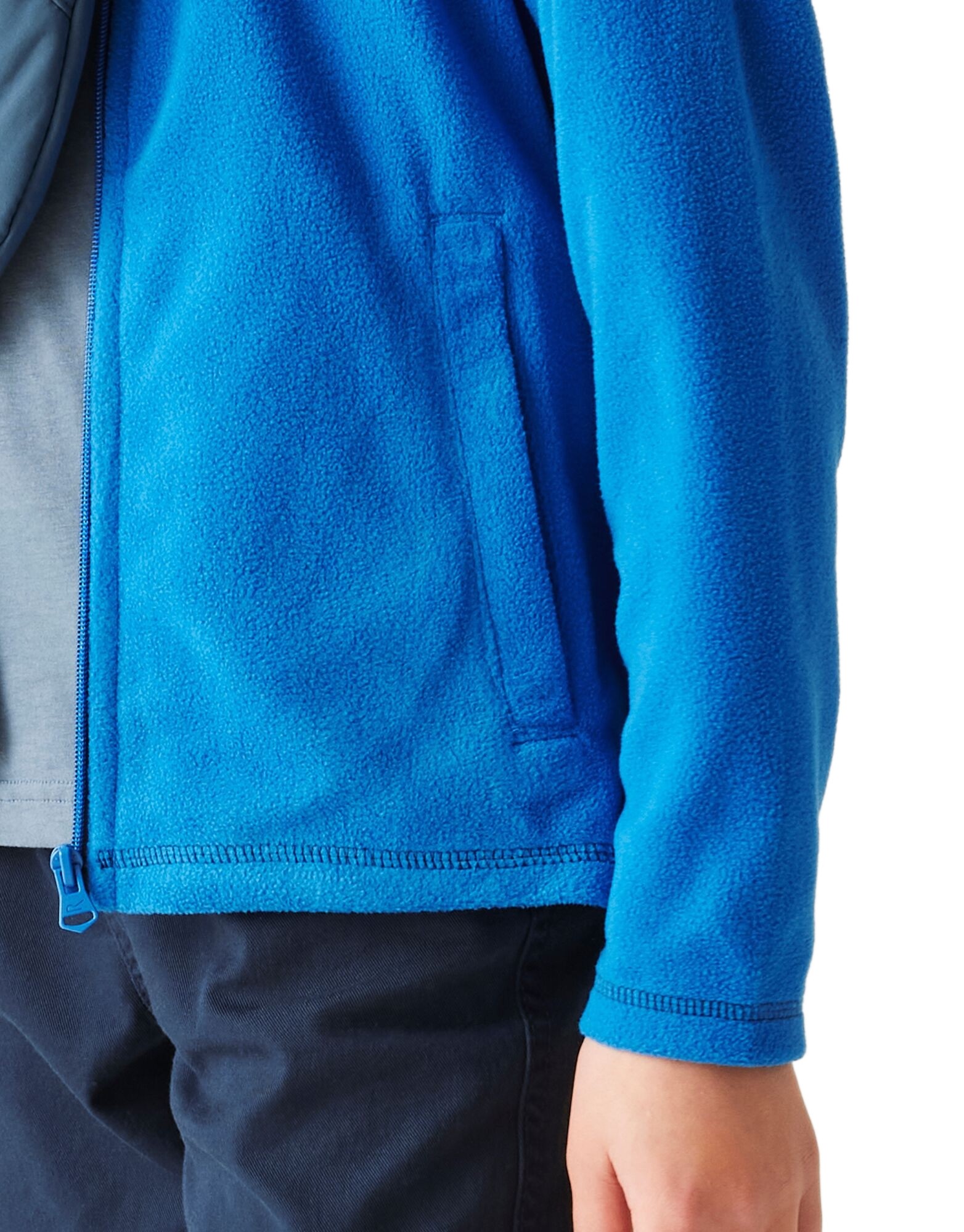 Polaire de sport junior Regatta KING II Bleu Marine 4