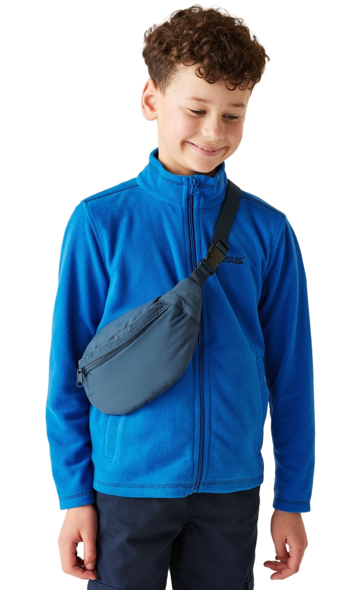 Polaire de sport junior Regatta KING II Bleu Marine