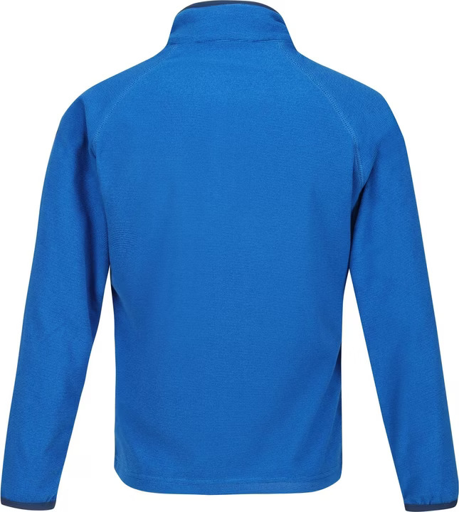 Haut de sport polaire zippé junior Regatta Loco Bleu Indigo Ciel Blanc 2