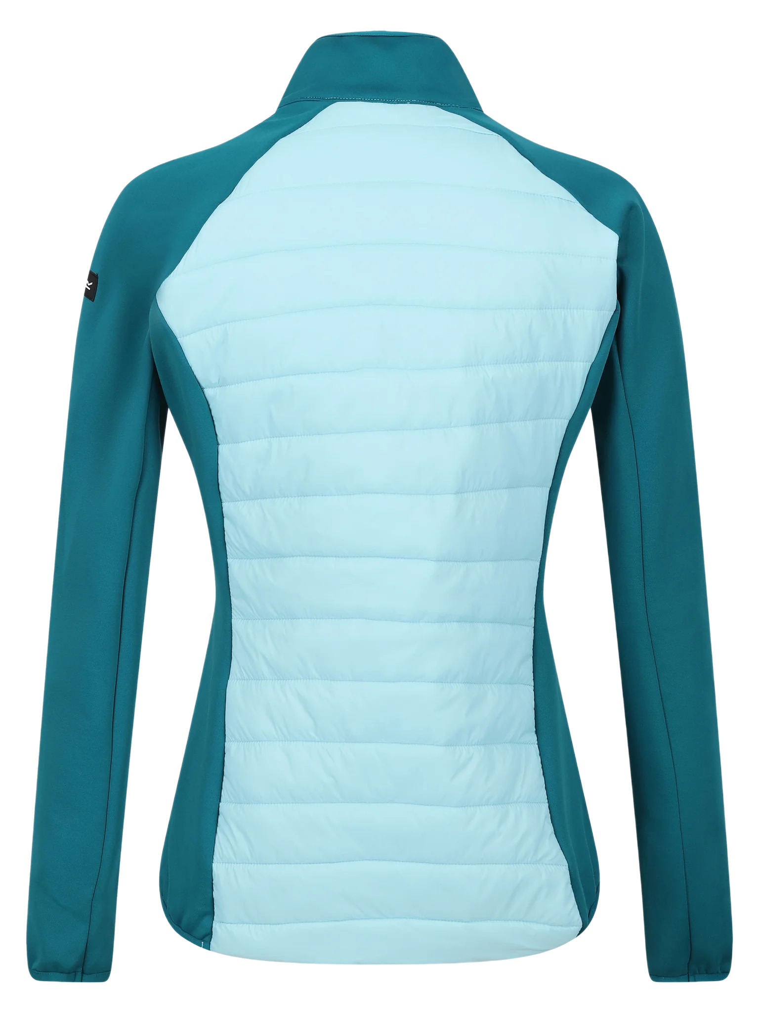 Doudoune intermédiaire de sport respirante femme Regatta Wmn Clumber Hybrid IV Vert mer Vert pâle Blanc 8