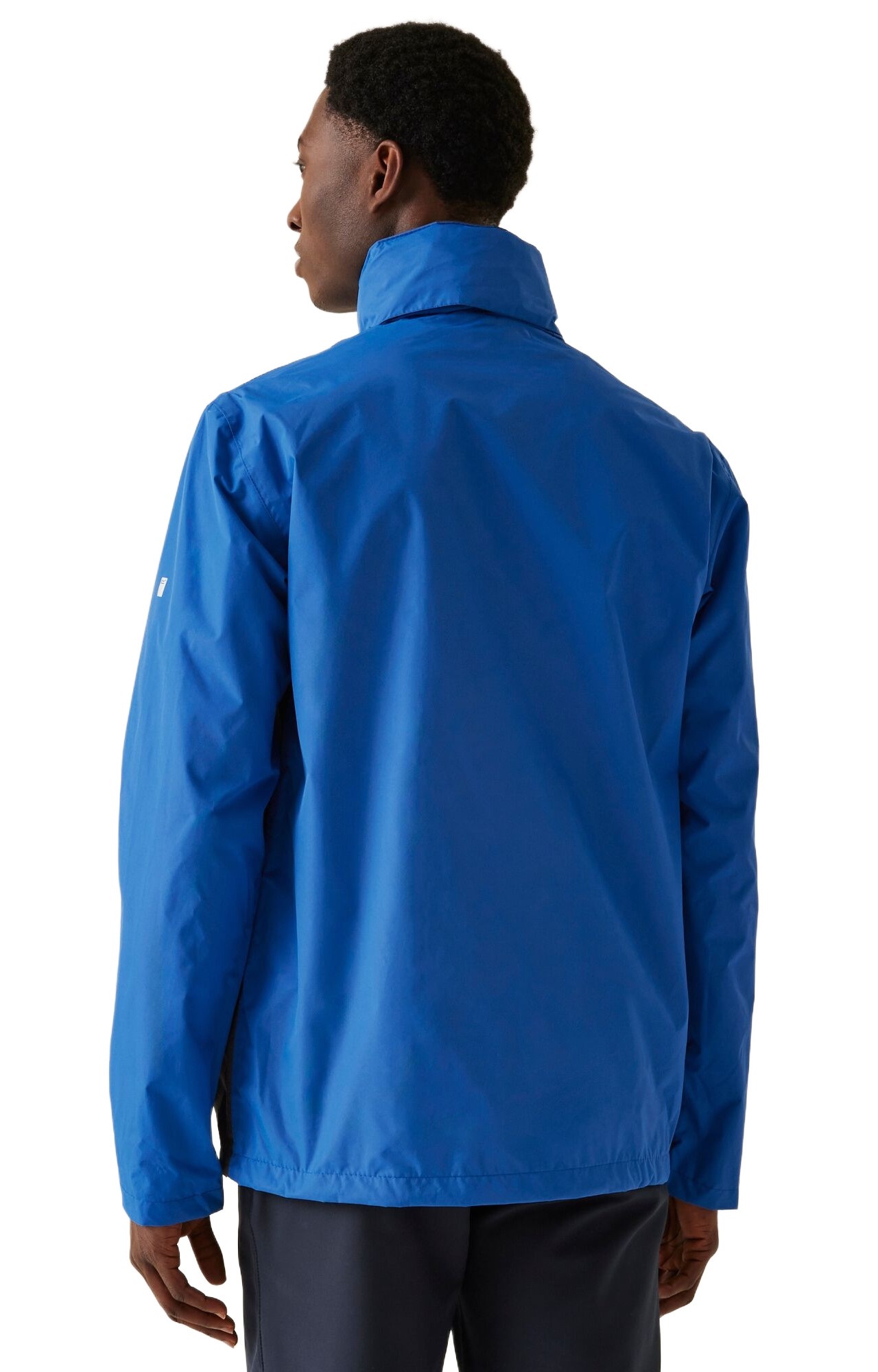 Veste imperméable de sport homme Regatta Matt Bleu oxford Fer Blanc 2