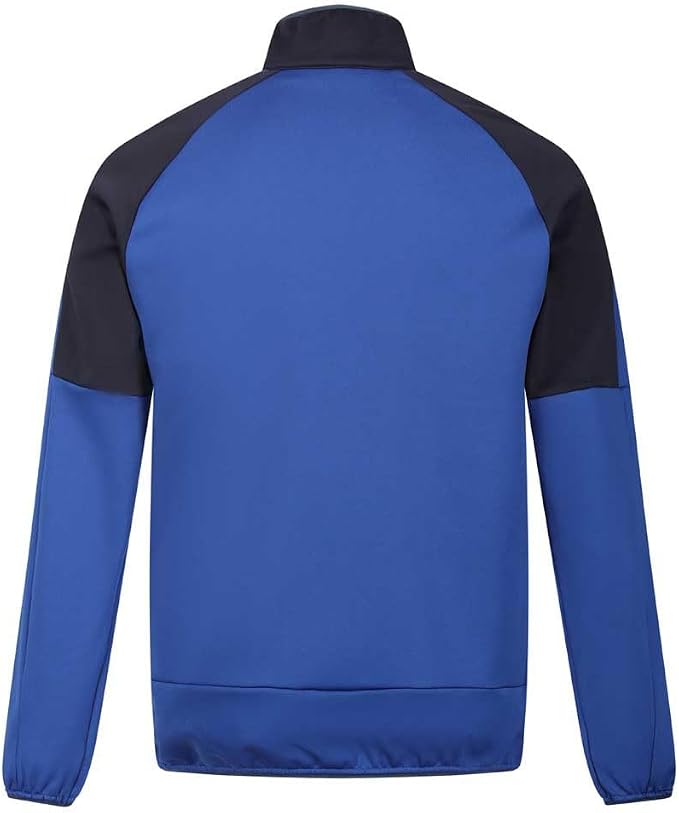 Haut de sport polaire zippé technique et respirant homme Regatta Yare VII Bleu royal Bleu clair Marine Blanc 4