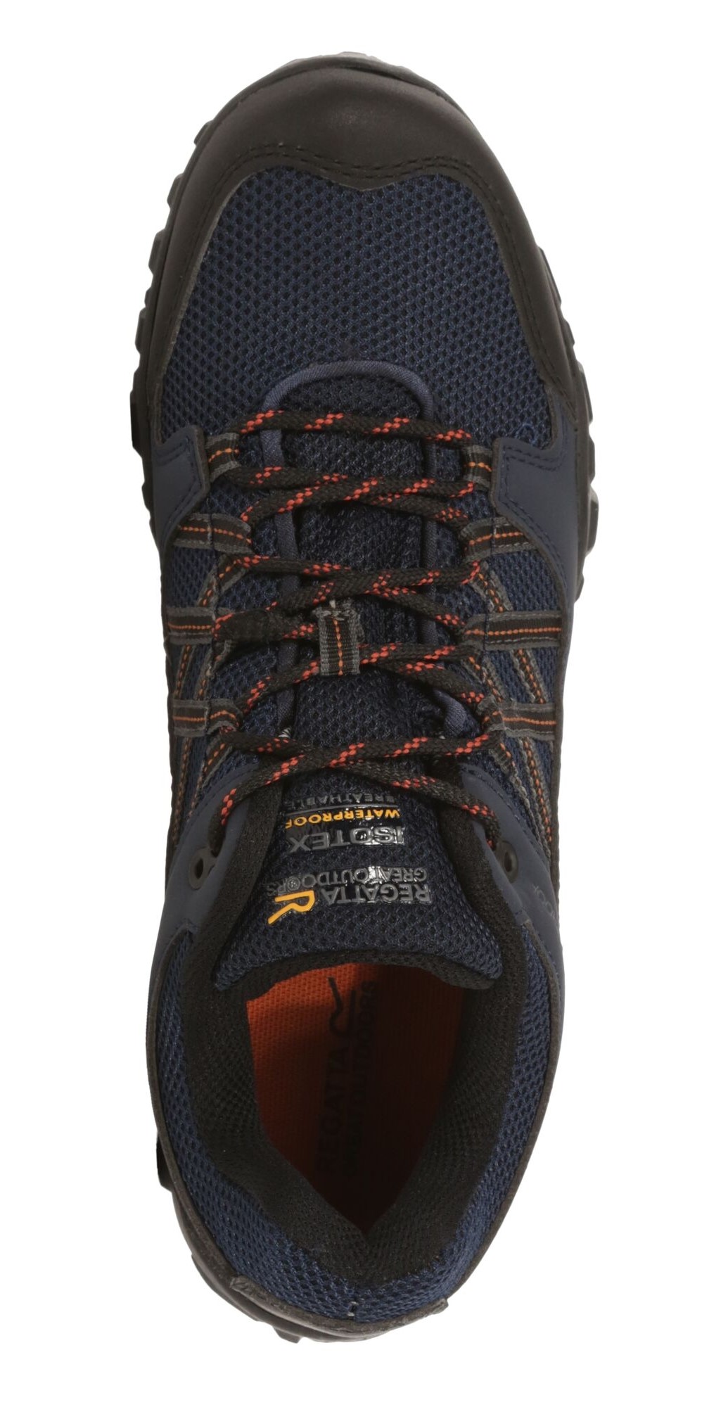Chaussures marche homme Regatta EDGEPOINT III WP Bleu marine Noir Rouge brûlé 6